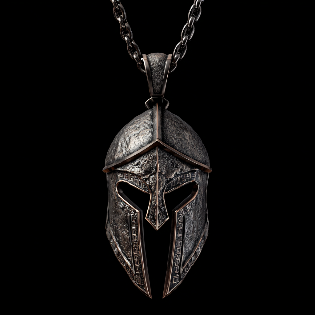 Spartan Helmet Pendant